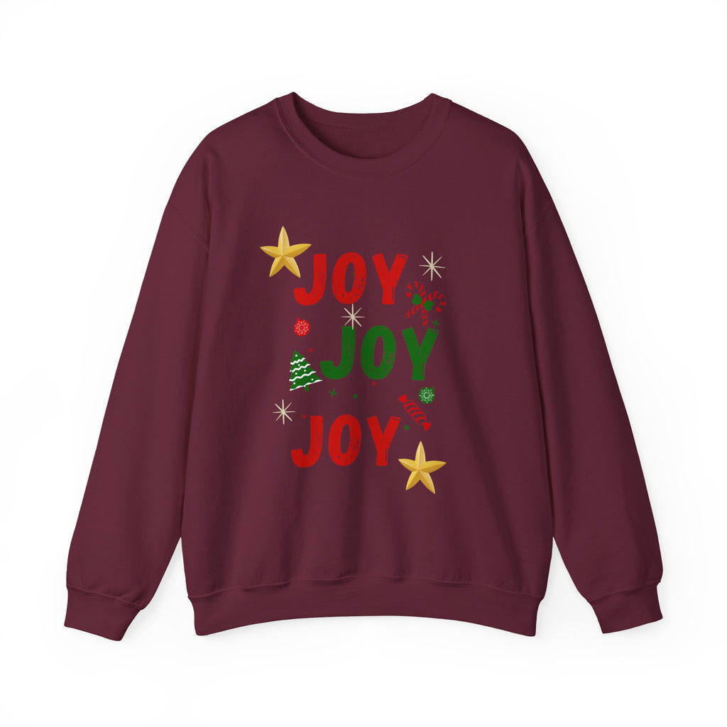 Joy Joy Joy Christmas Sweatshirt