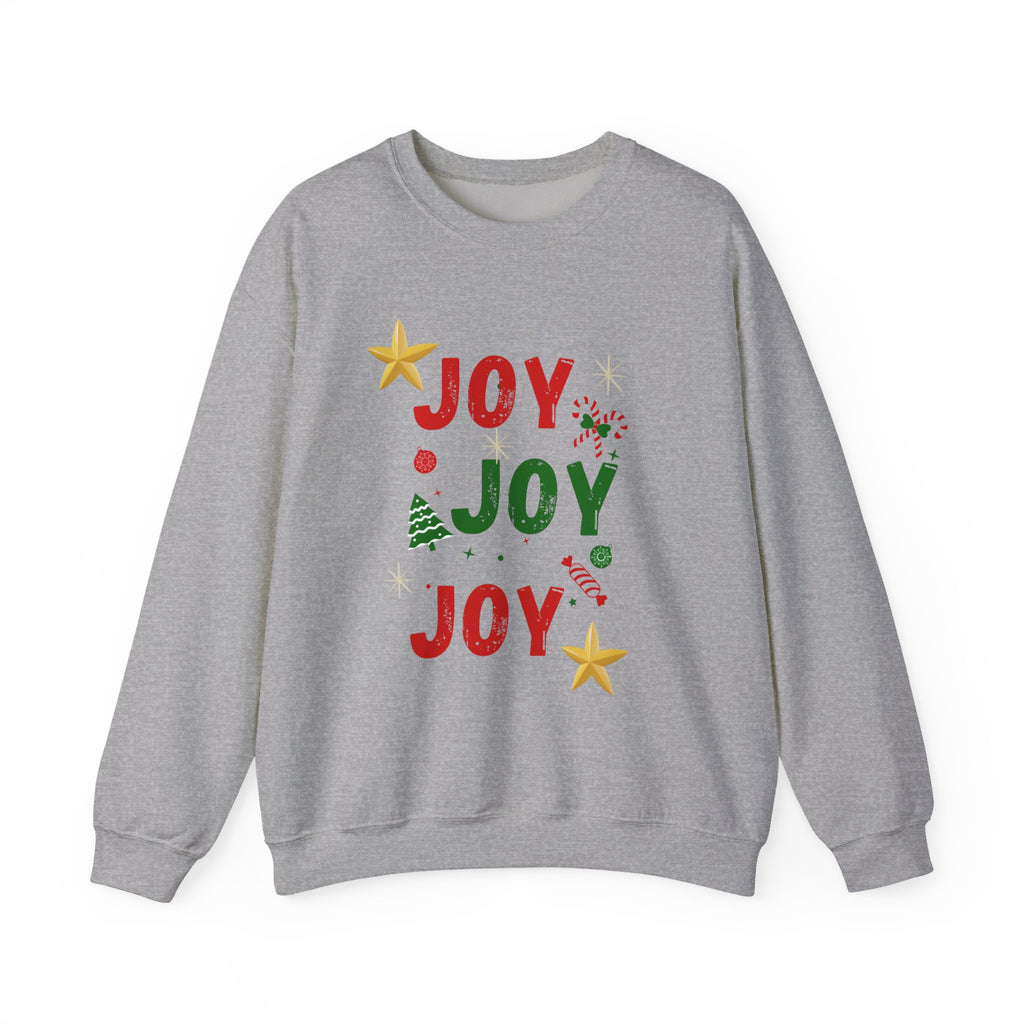 Joy Joy Joy Christmas Sweatshirt