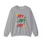 Joy Joy Joy Christmas Sweatshirt