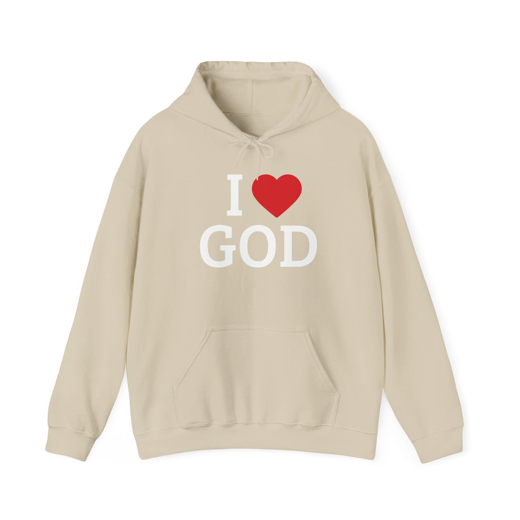 I Love God Hoodie