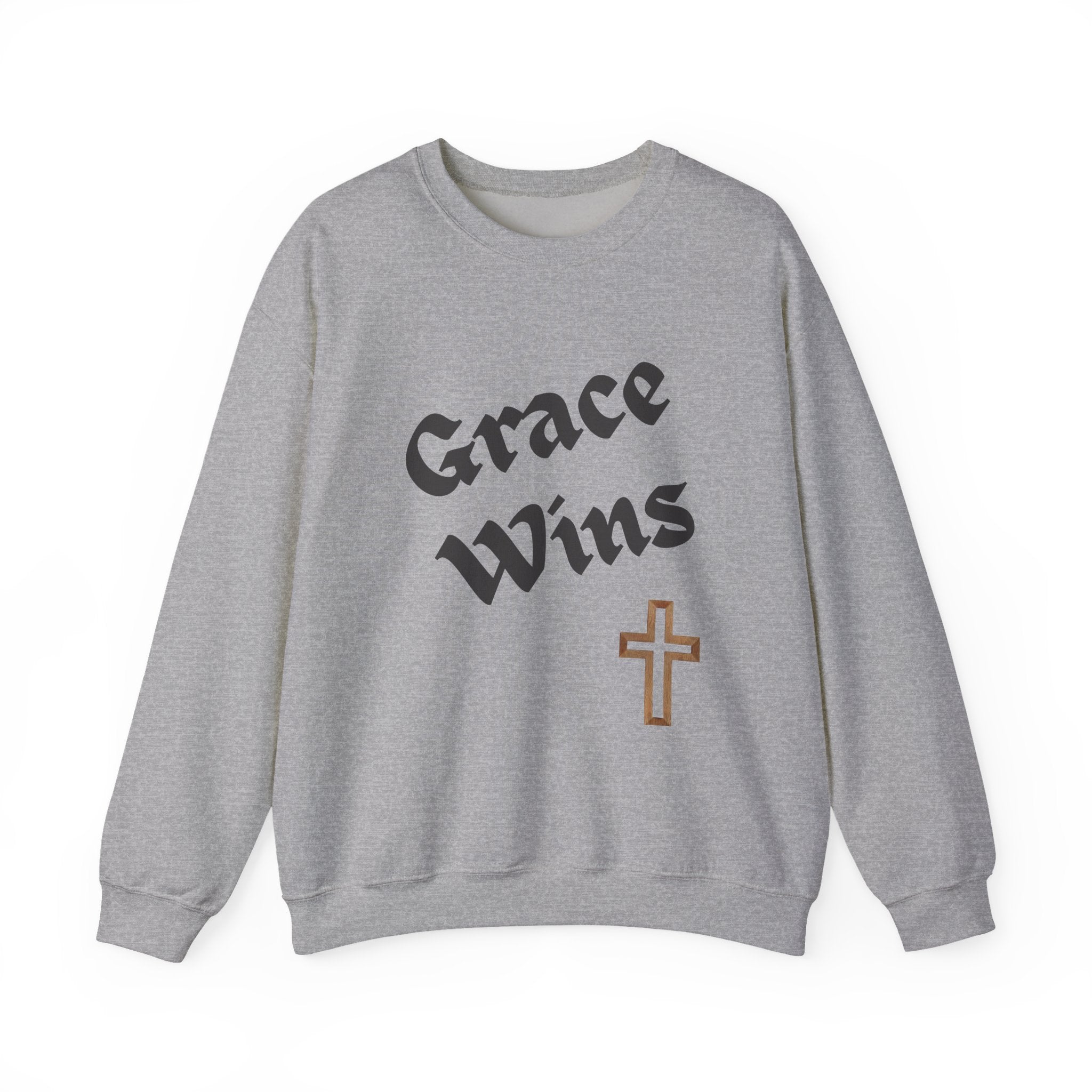 Grace Wins Christian Sweatshirt