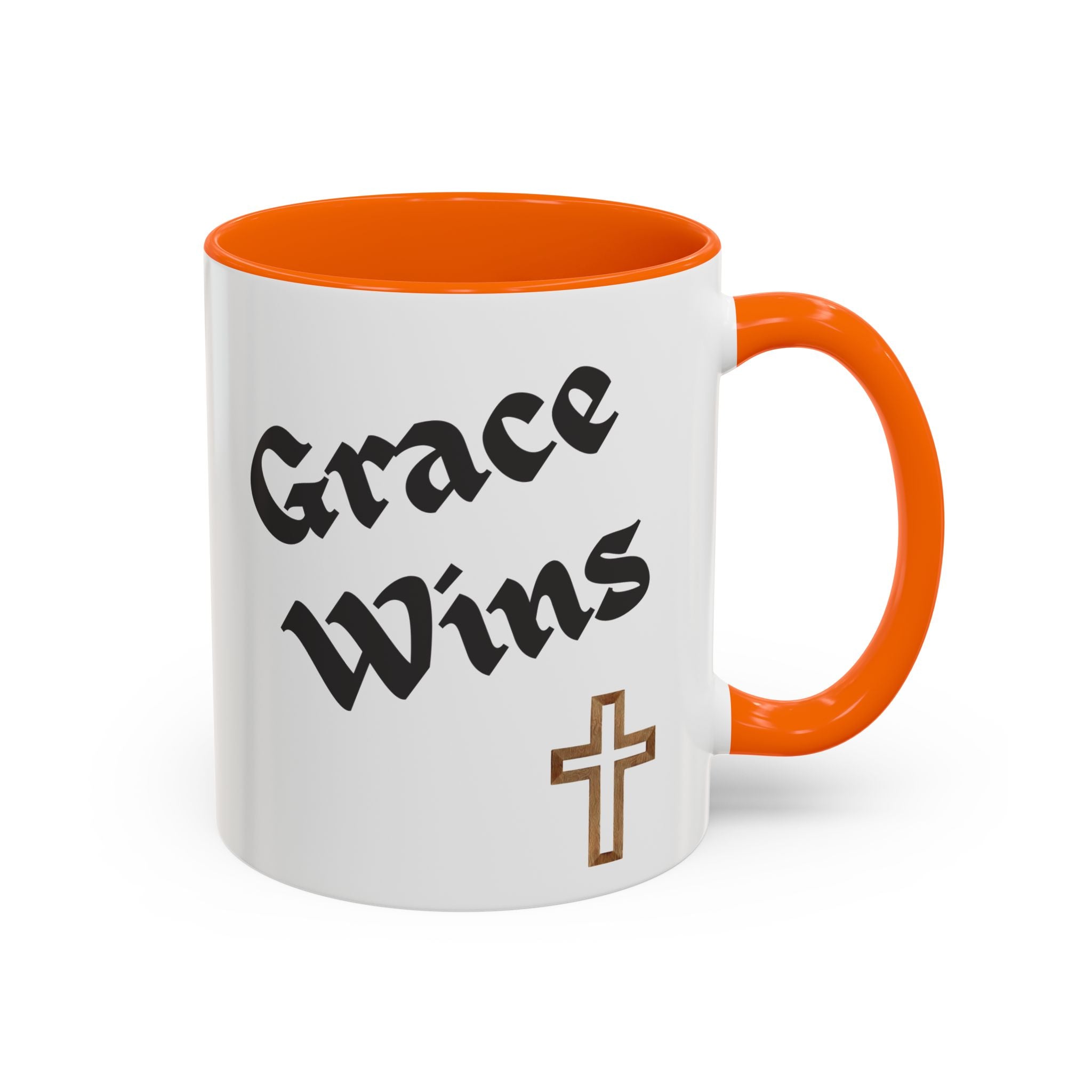 Grace Wins Christian Mug  11oz 15oz
