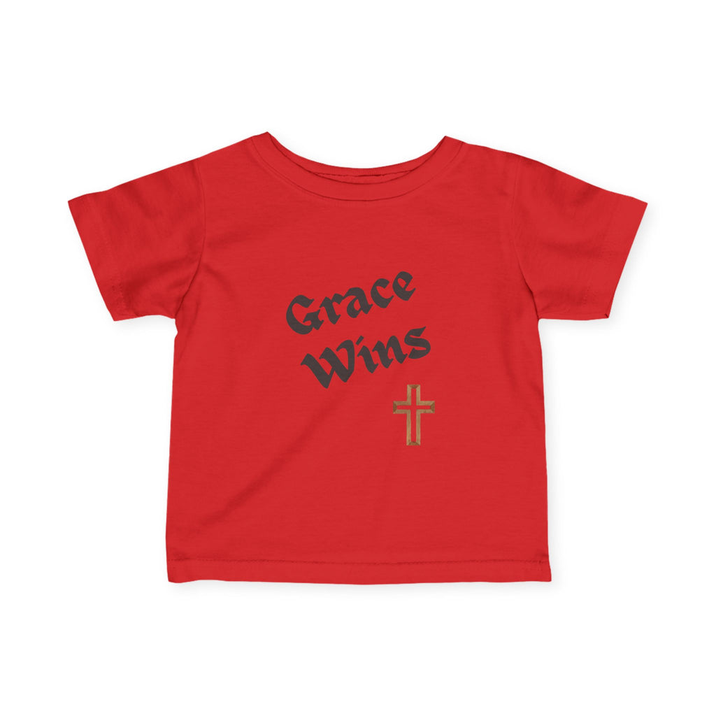 Grace Wins Christian Infant T-Shirt