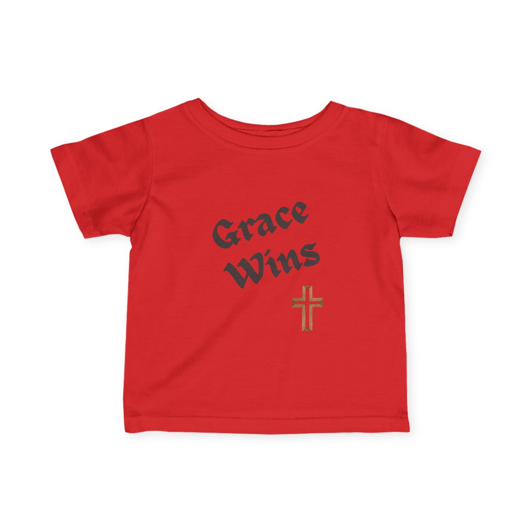 Grace Wins Christian Infant T-Shirt