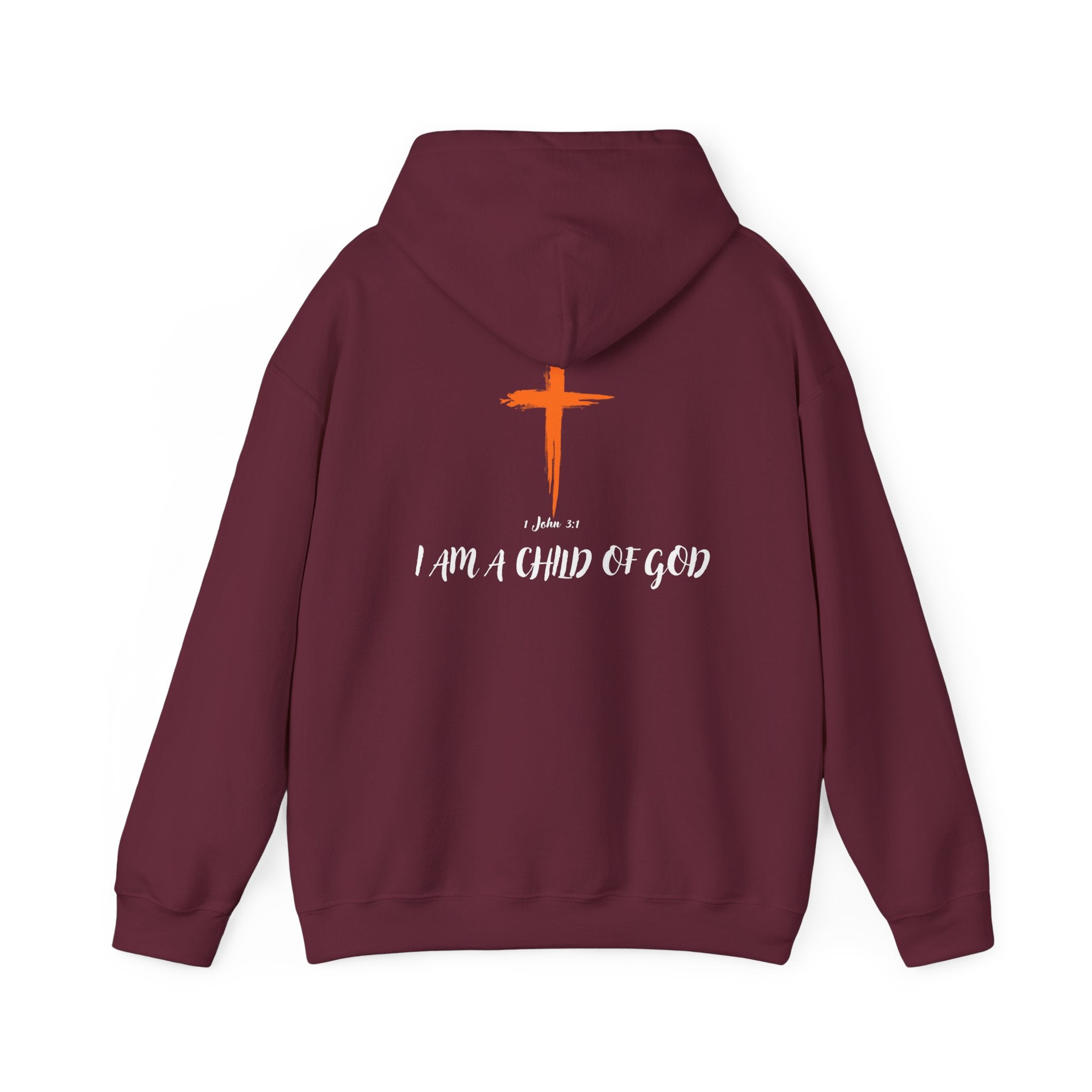 I am a Child of God Hoodie White