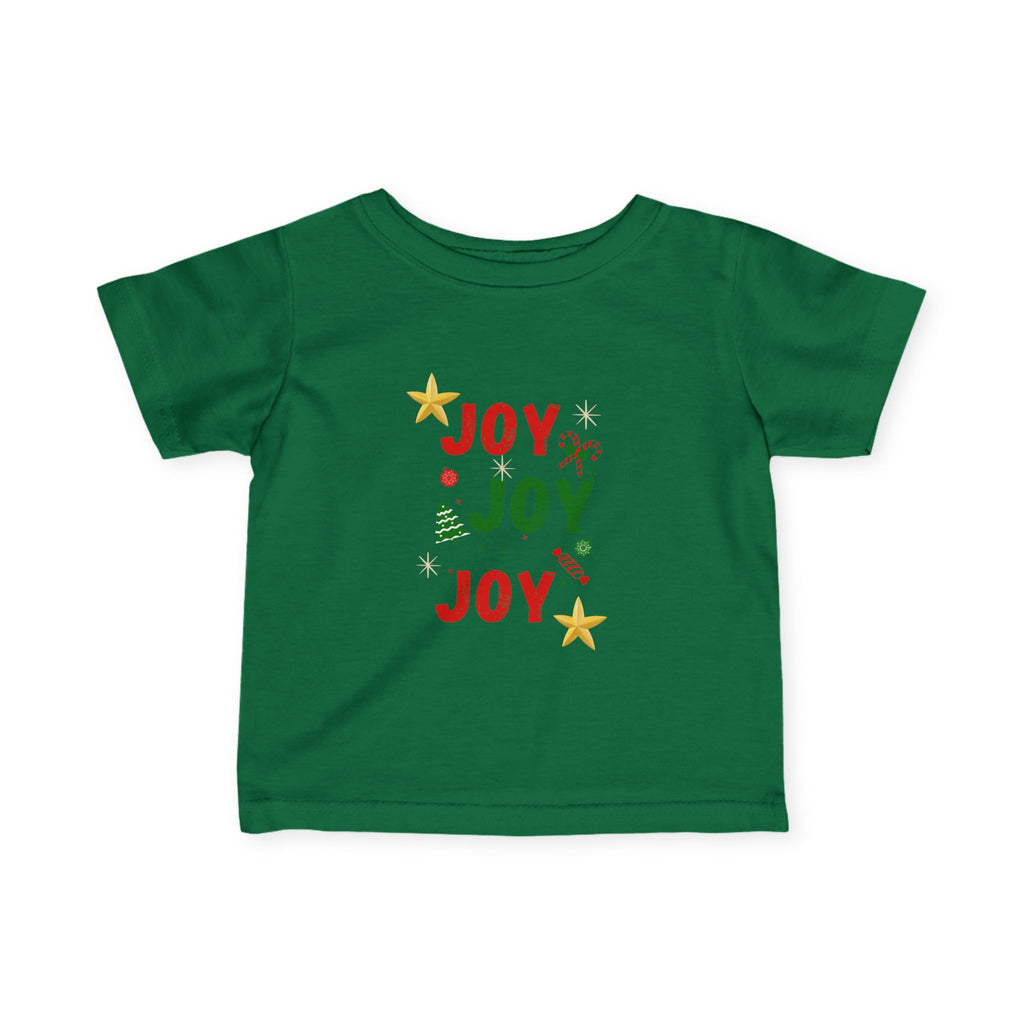 Joy Joy Joy Christmas Infant T-shirt