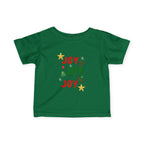 Joy Joy Joy Christmas Infant T-shirt