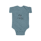 Infant Bodysuit “I am Chosen” Heart Scripture Baby Onesie nb-24months