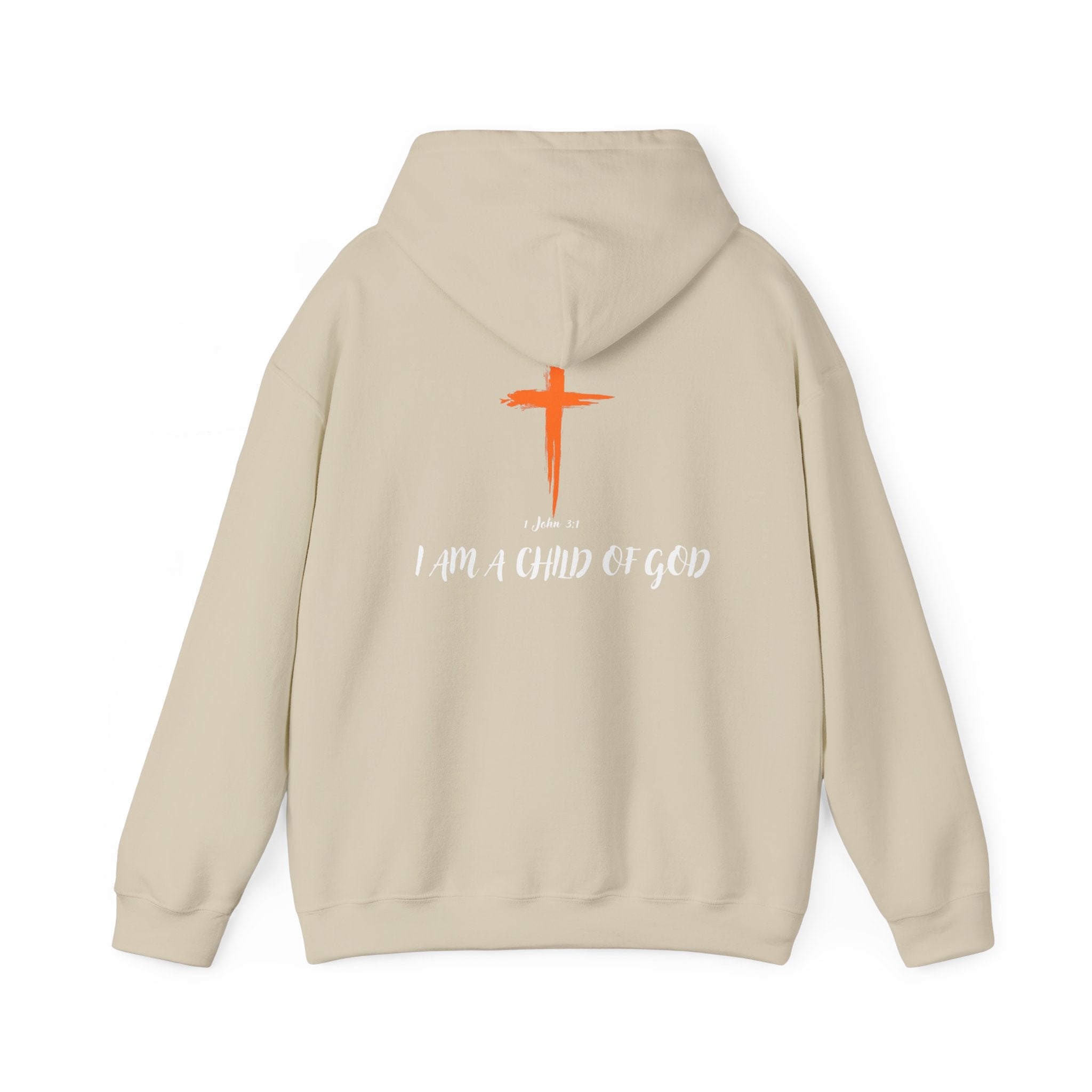 I am a Child of God Hoodie White