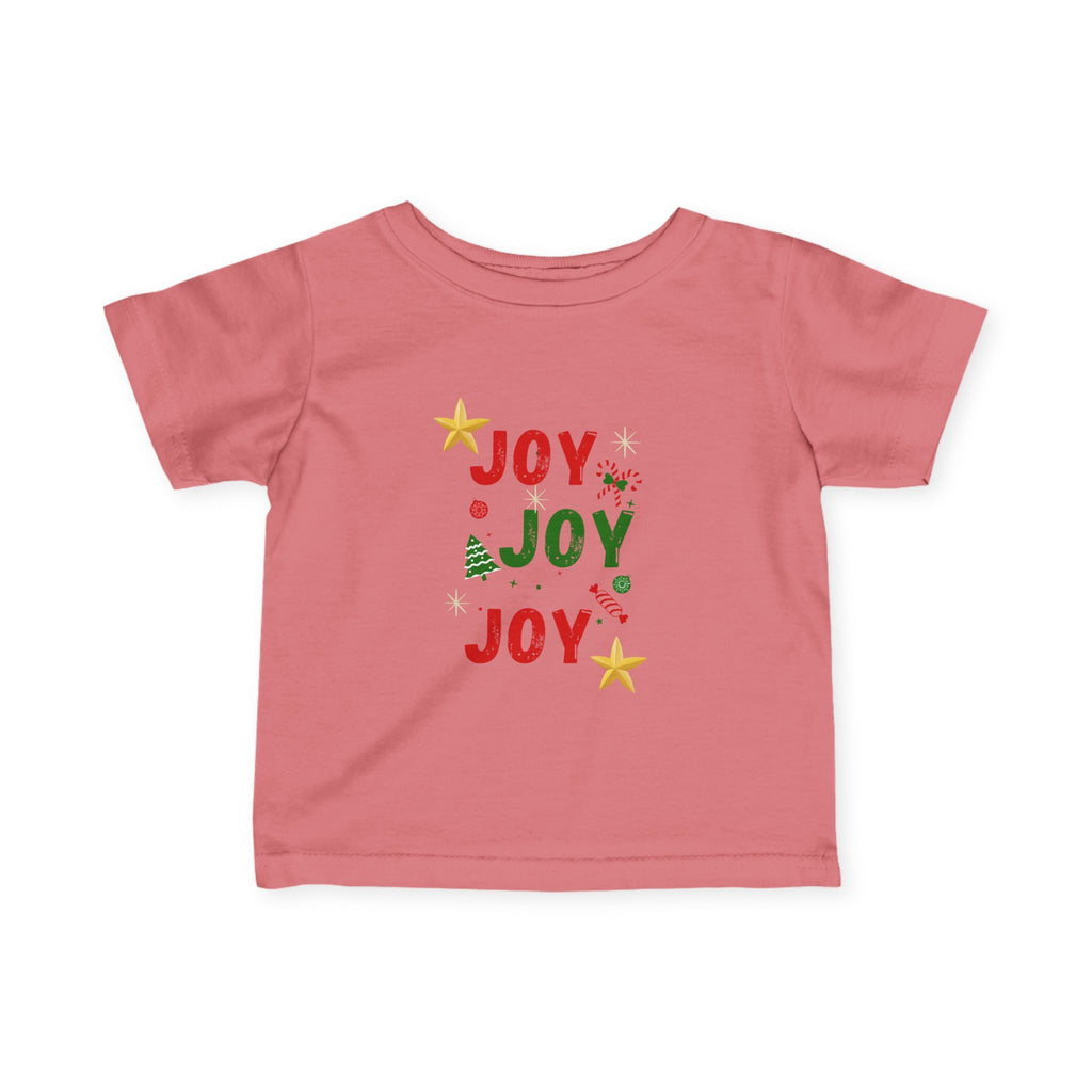 Joy Joy Joy Christmas Infant T-shirt