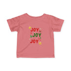 Joy Joy Joy Christmas Infant T-shirt