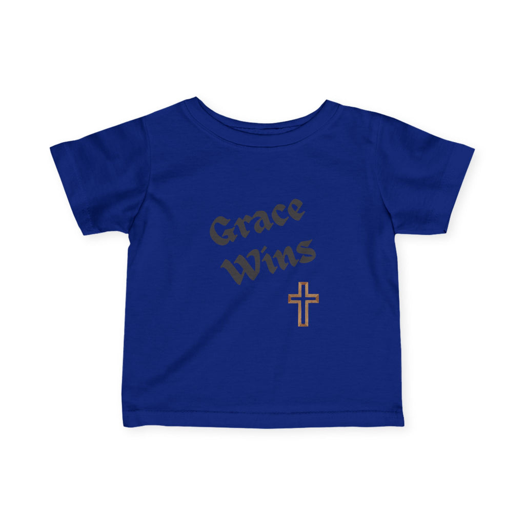 Grace Wins Christian Infant T-Shirt