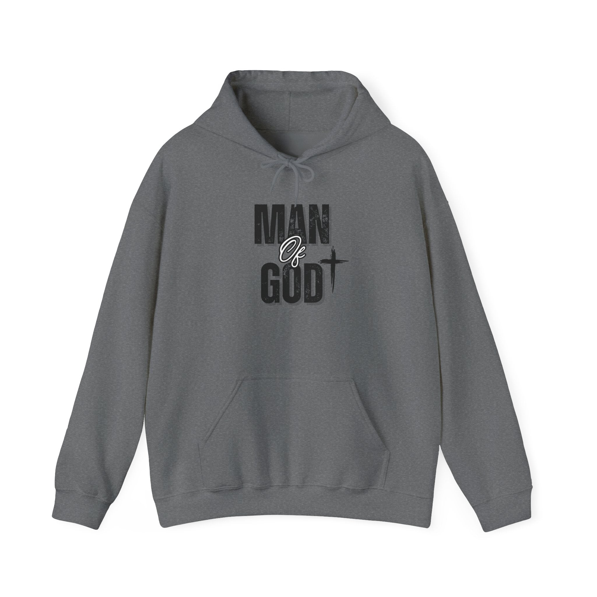 Man of God Christian Hoodie | Faith Graphic Hoodie