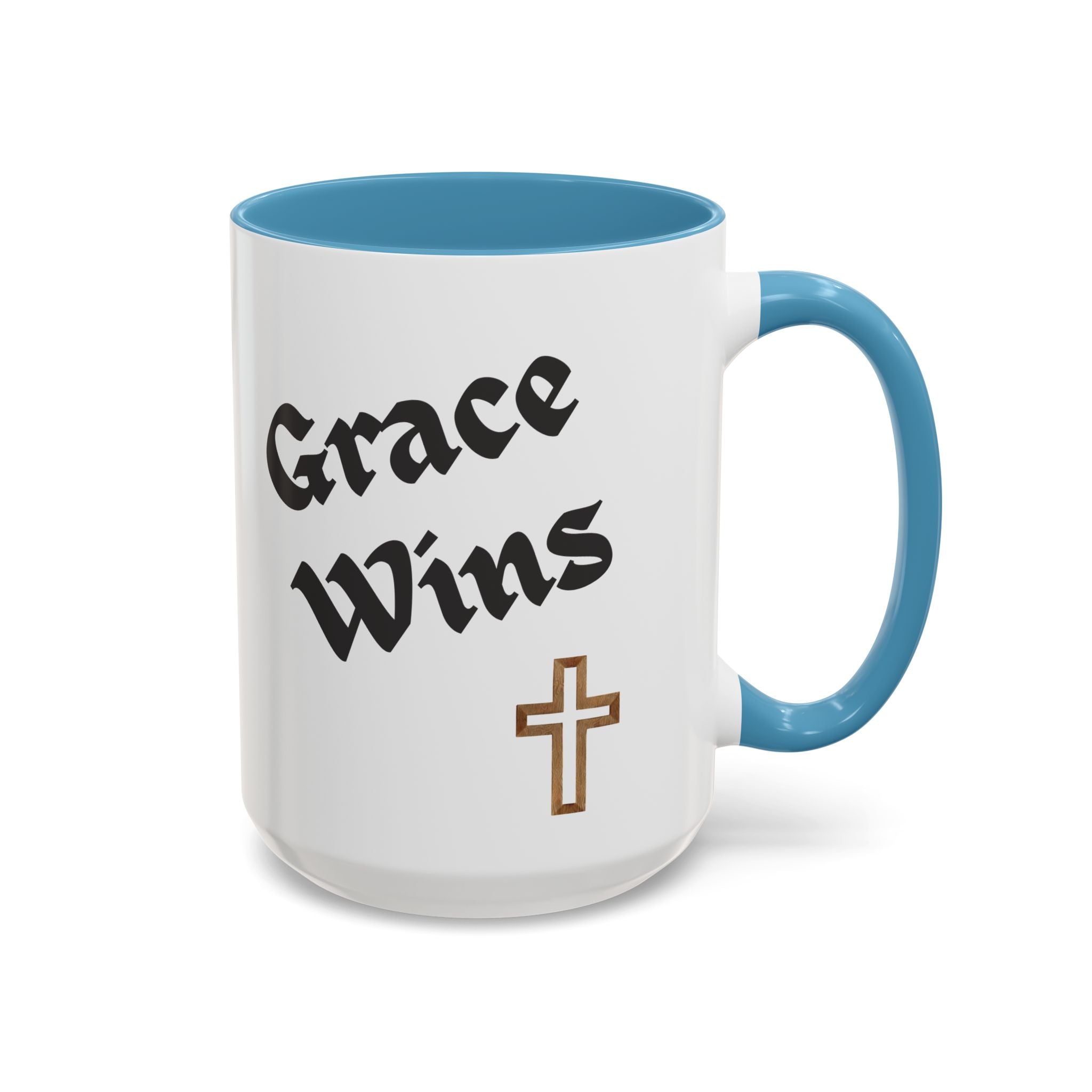 Grace Wins Christian Mug  11oz 15oz
