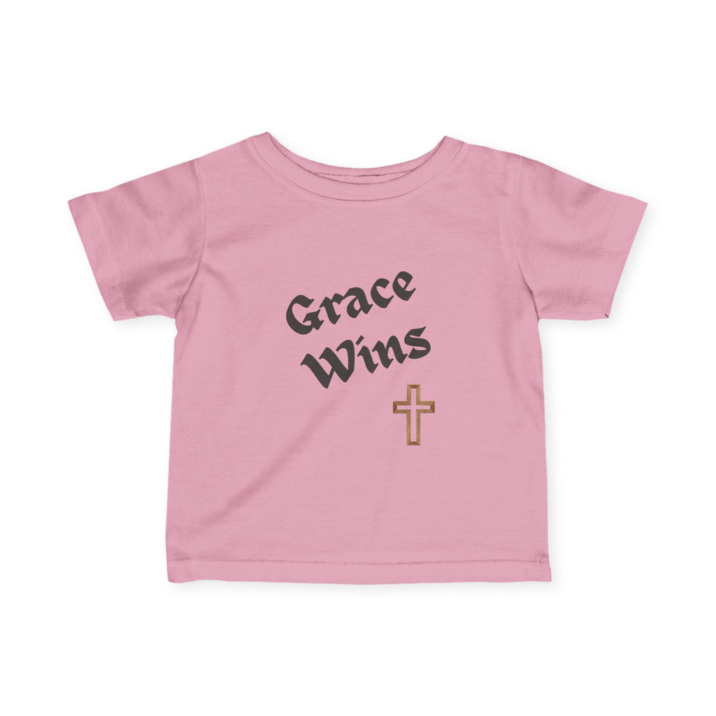 Grace Wins Christian Infant T-Shirt
