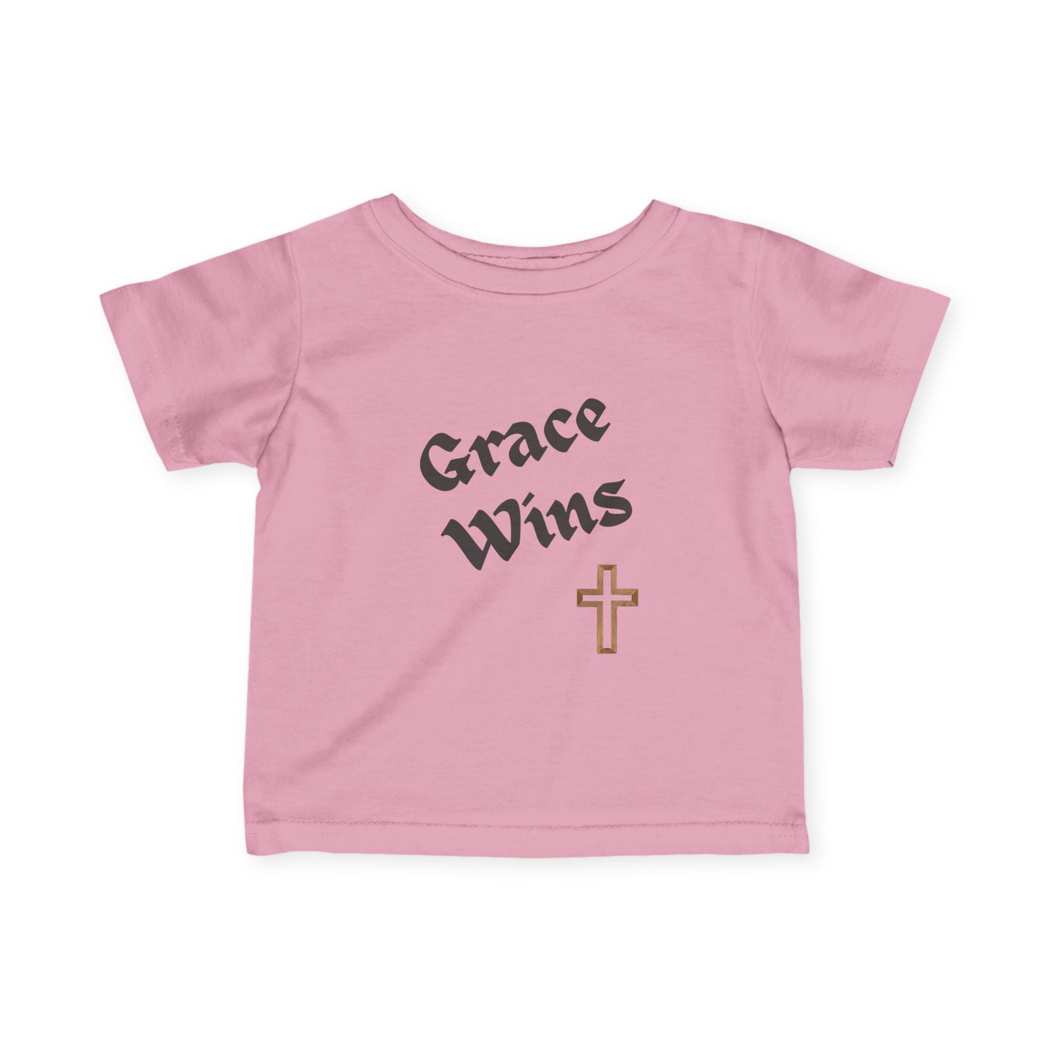 Grace Wins Christian Infant T-Shirt