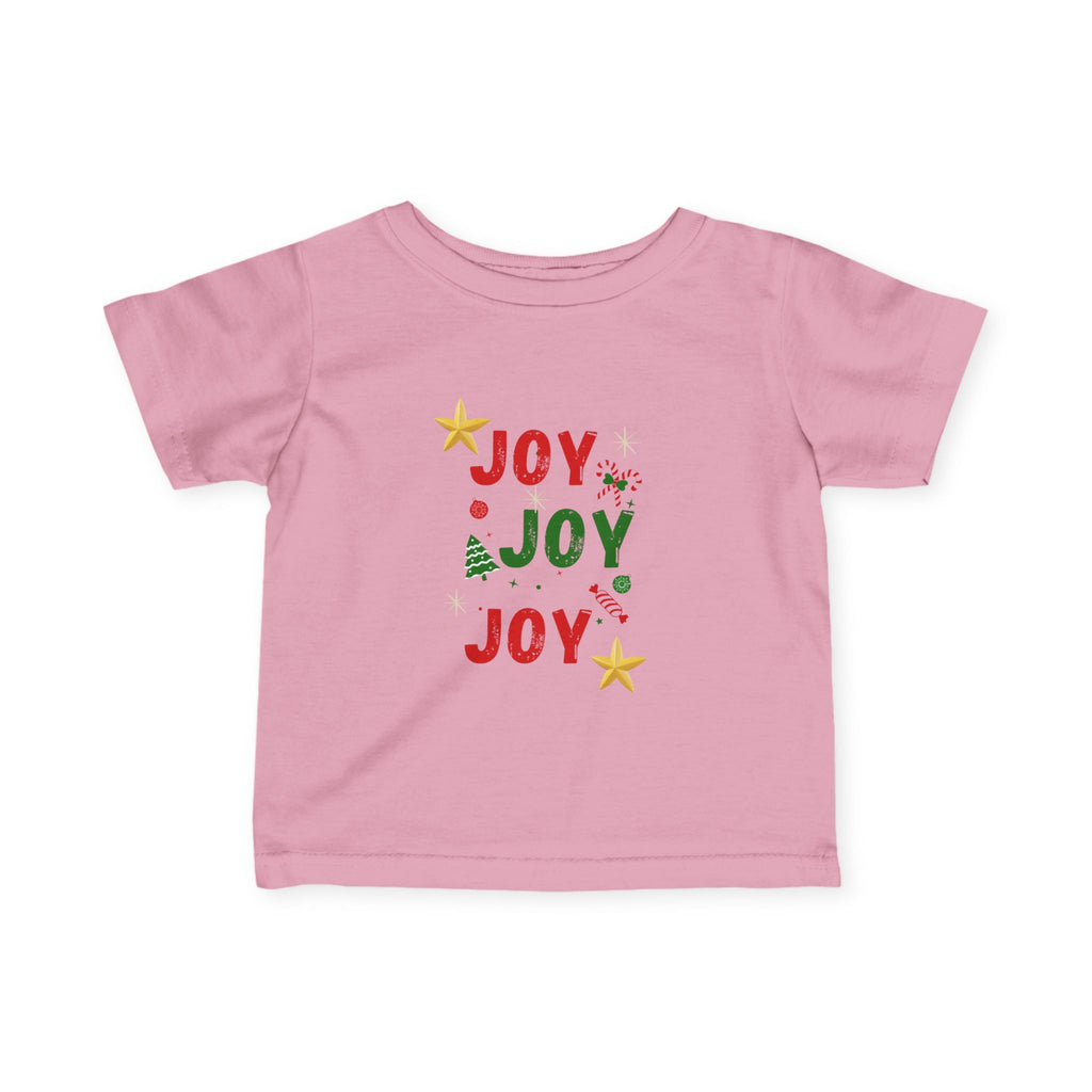 Joy Joy Joy Christmas Infant T-shirt