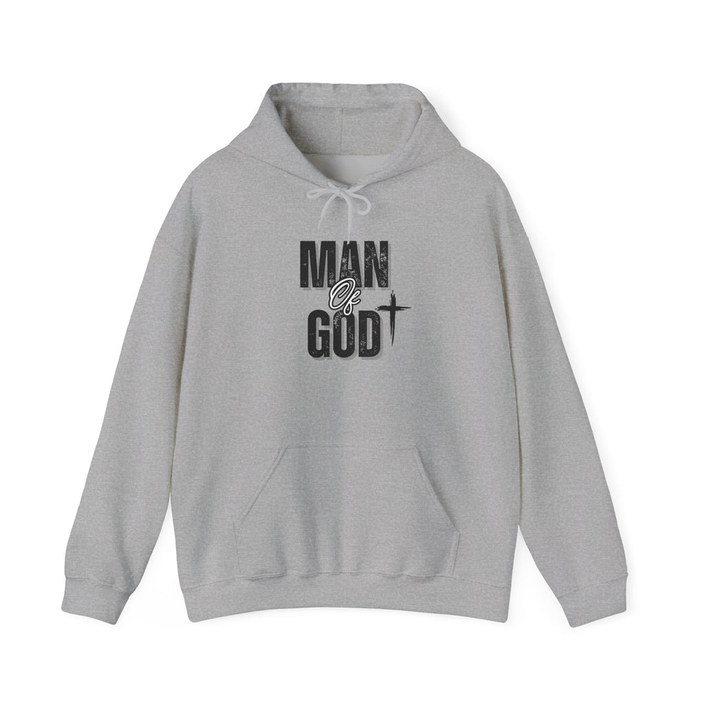 Man of God Christian Hoodie | Faith Graphic Hoodie