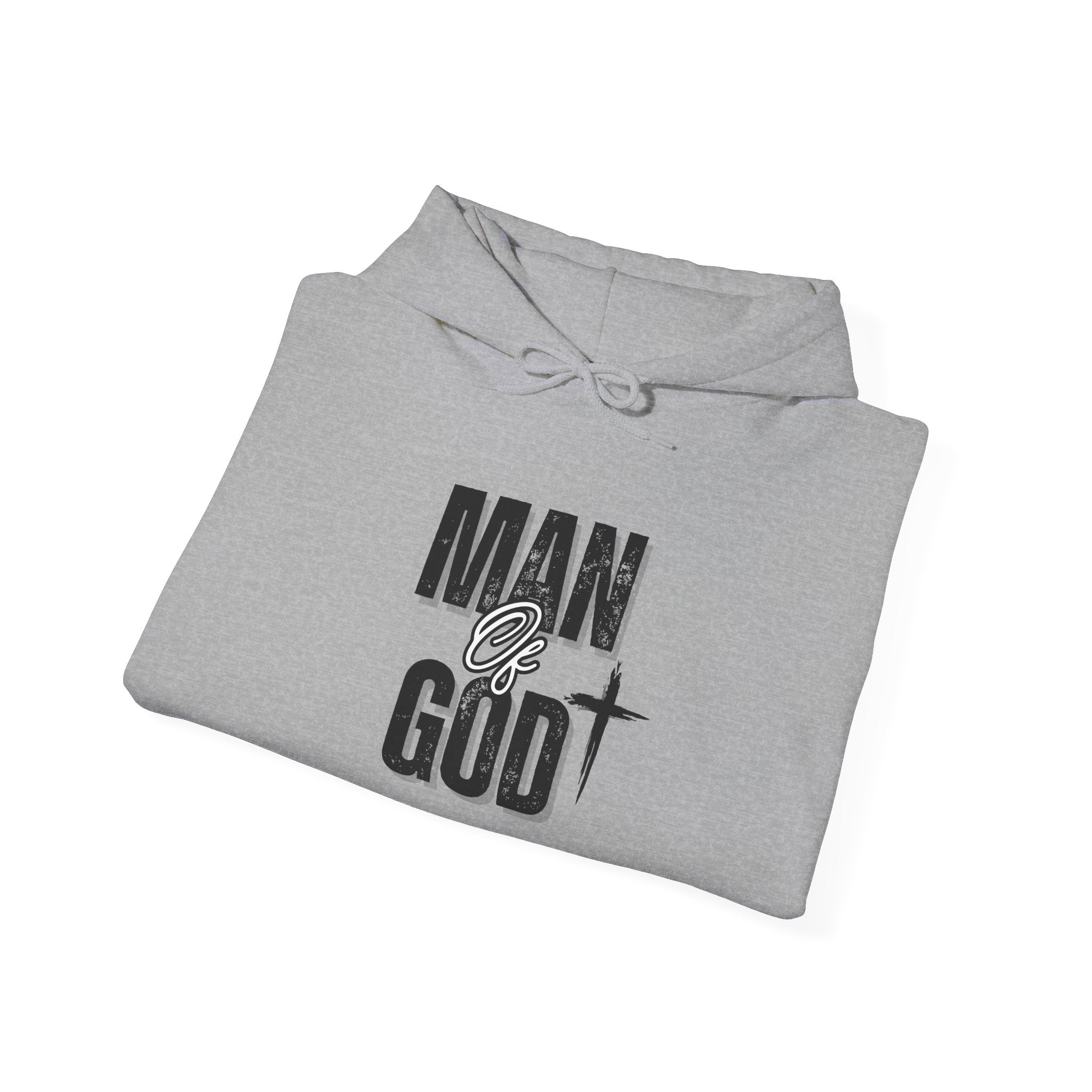 Man of God Christian Hoodie | Faith Graphic Hoodie