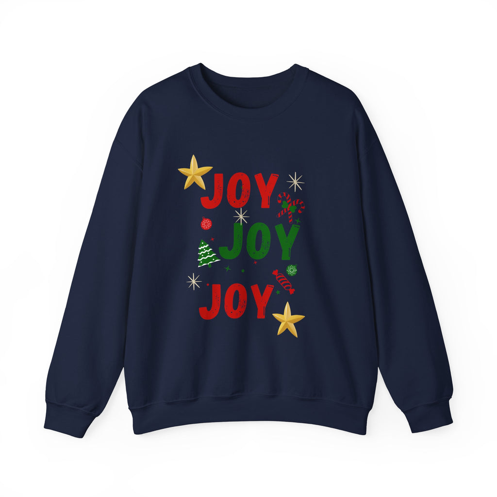 Joy Joy Joy Christmas Sweatshirt