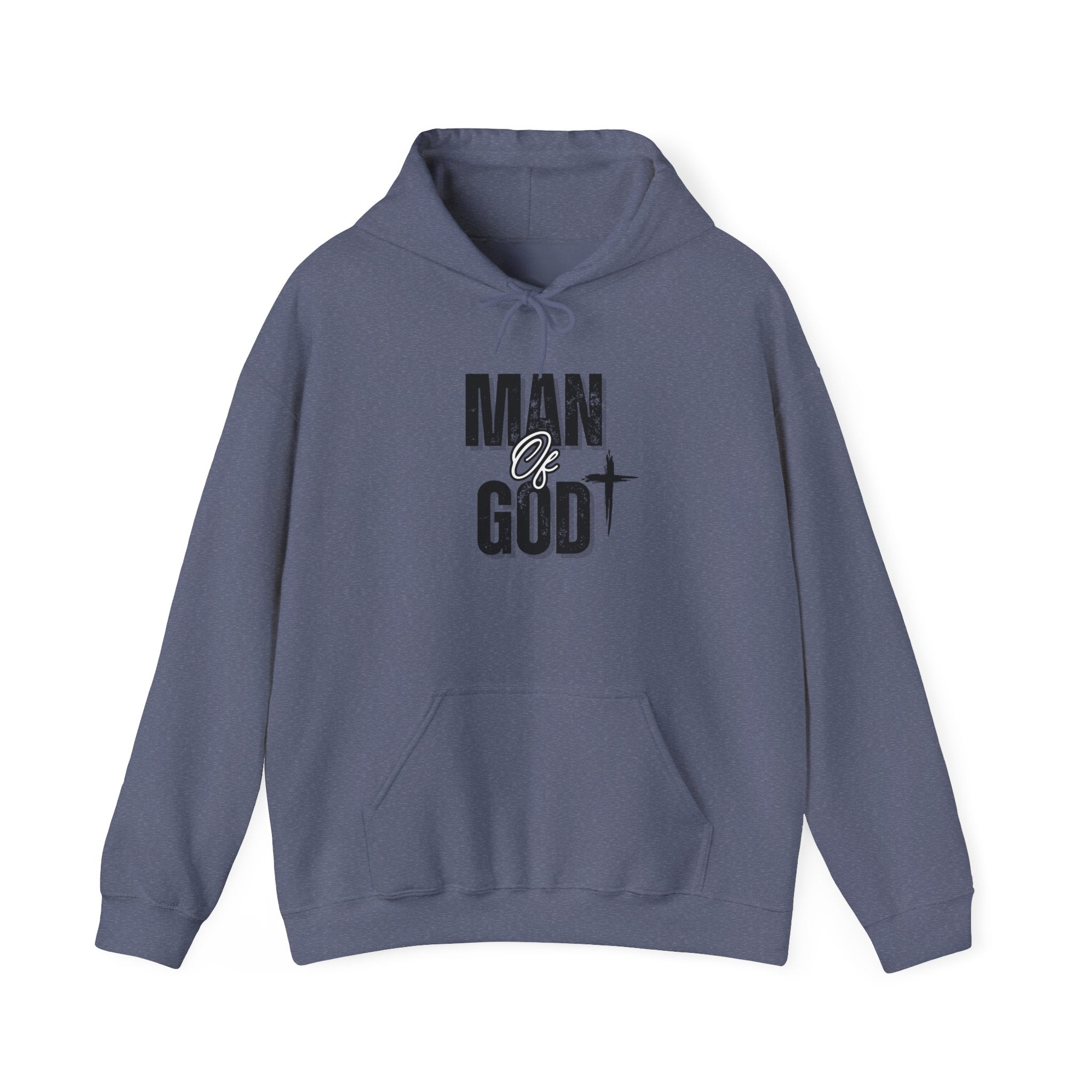 Man of God Christian Hoodie | Faith Graphic Hoodie
