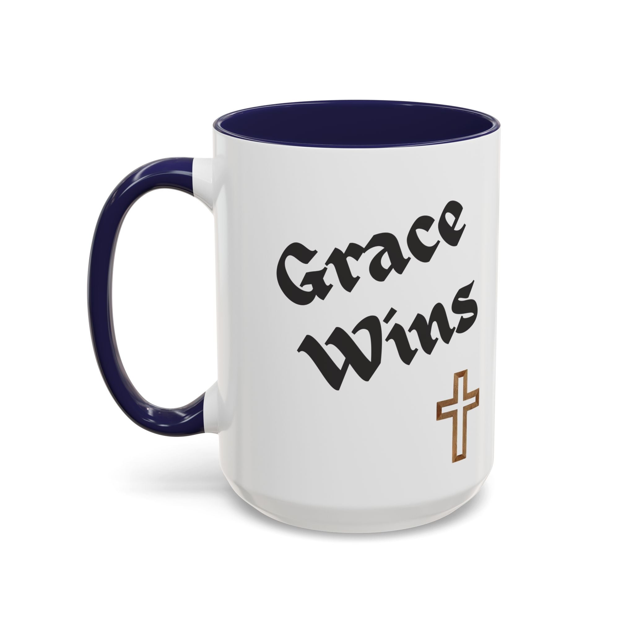 Grace Wins Christian Mug  11oz 15oz