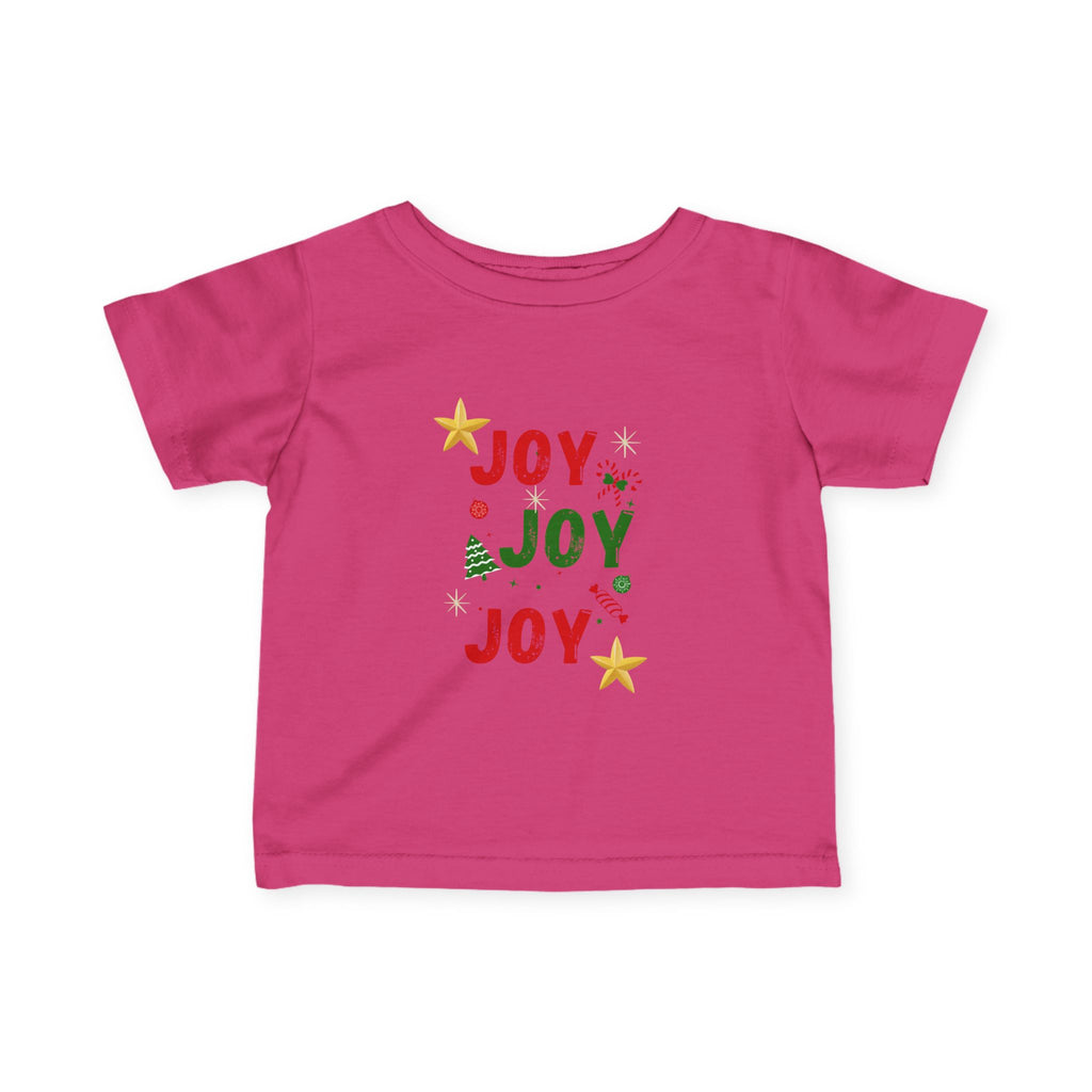 Joy Joy Joy Christmas Infant T-shirt