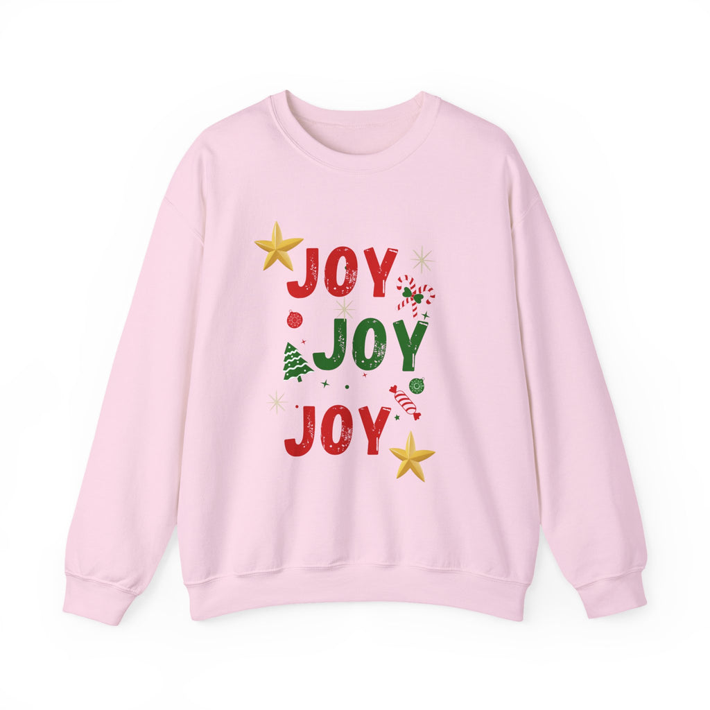 Joy Joy Joy Christmas Sweatshirt