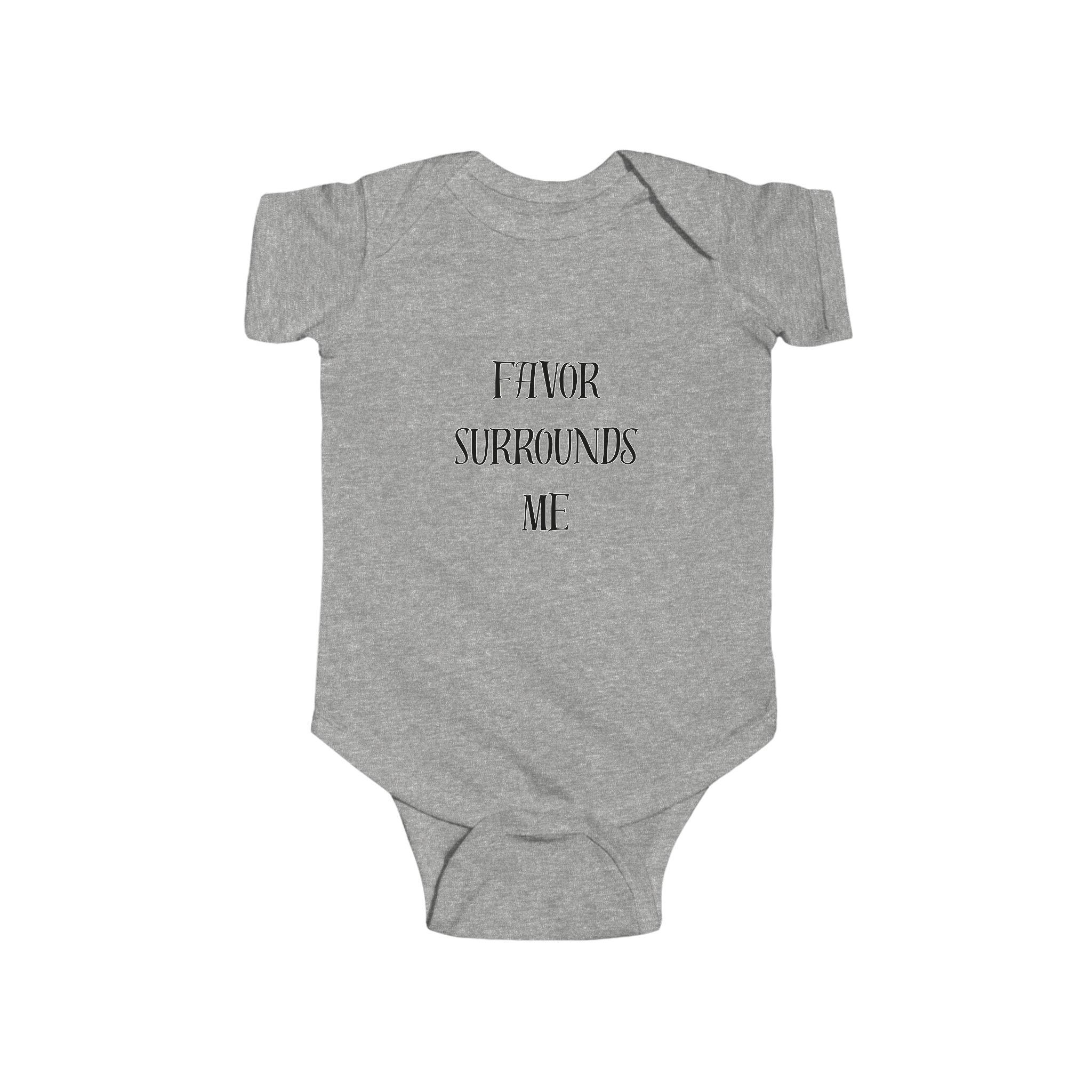 Favor Surrounds Me Infant Bodysuit