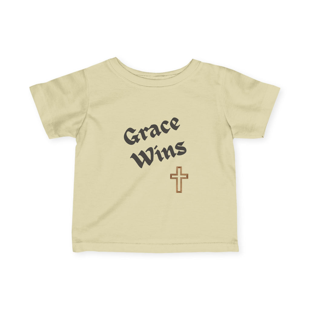 Grace Wins Christian Infant T-Shirt