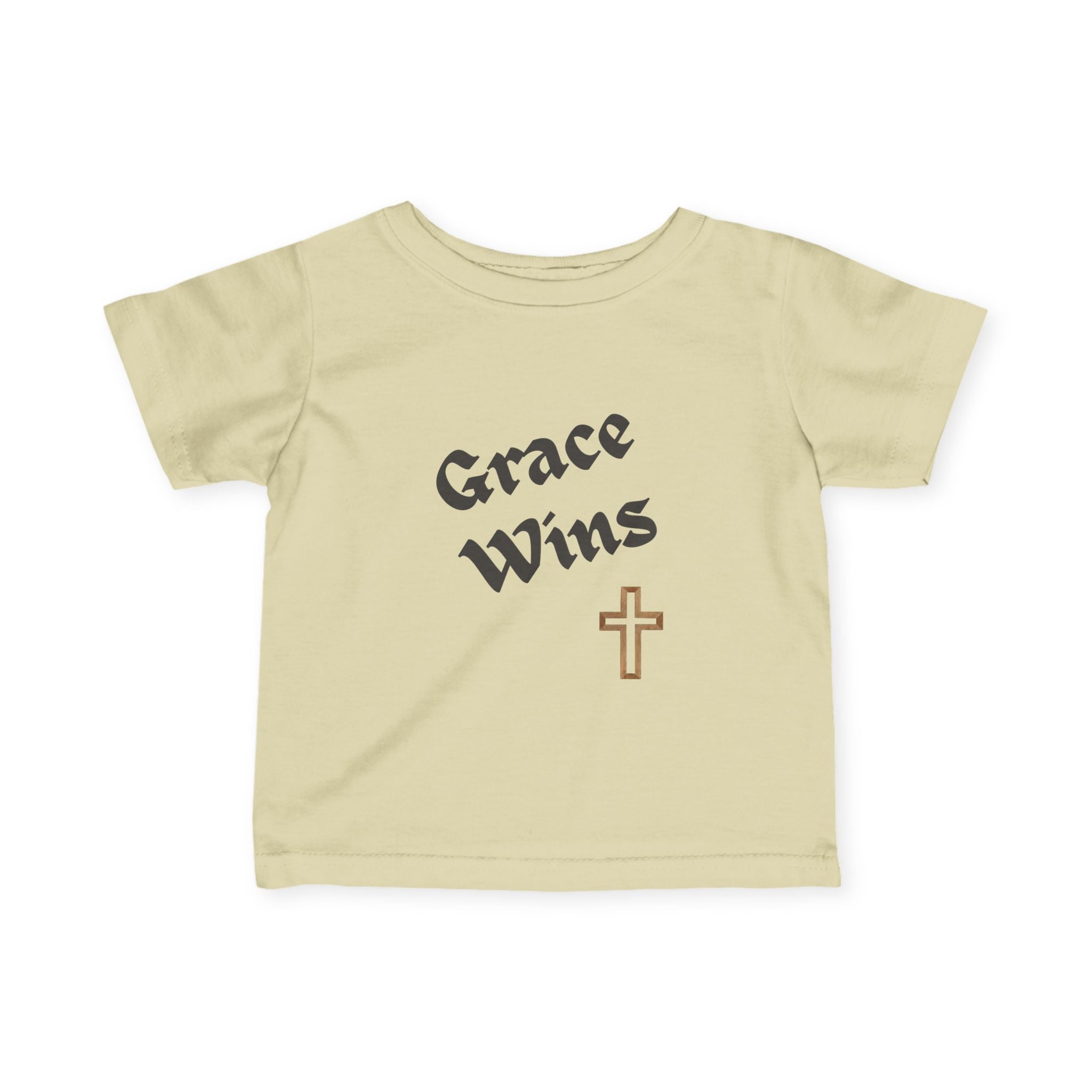 Grace Wins Christian Infant T-Shirt