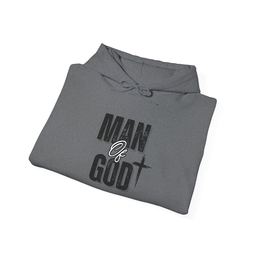 Man of God Christian Hoodie | Faith Graphic Hoodie