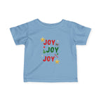 Joy Joy Joy Christmas Infant T-shirt