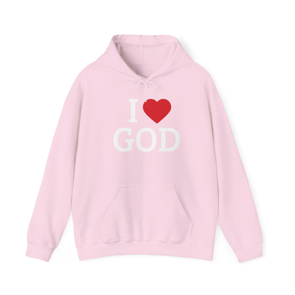 I Love God Hoodie