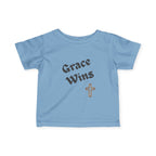 Grace Wins Christian Infant T-Shirt