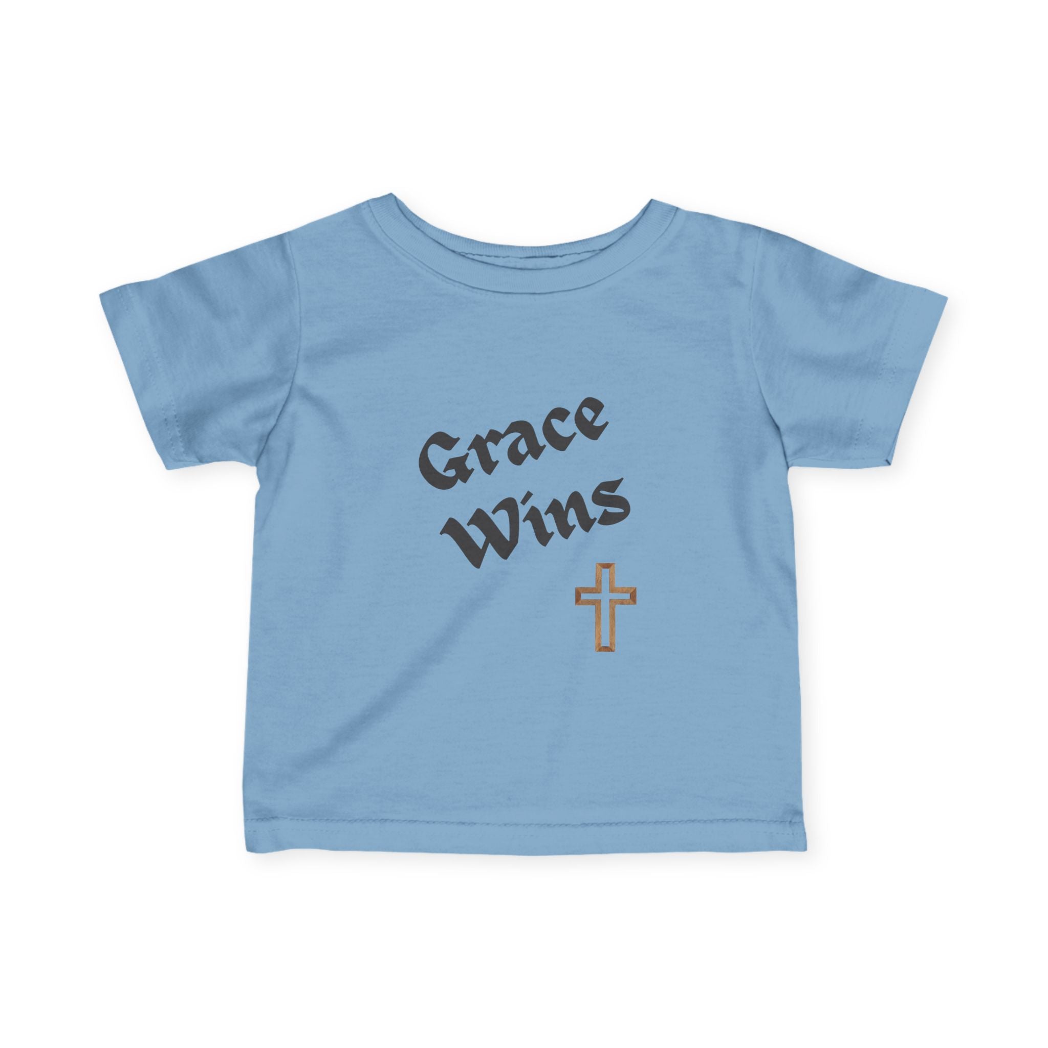 Grace Wins Christian Infant T-Shirt