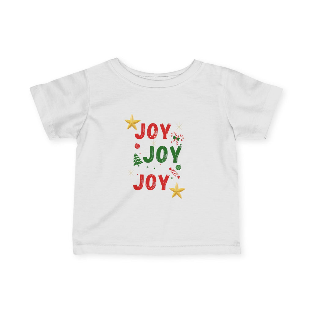 Joy Joy Joy Christmas Infant T-shirt