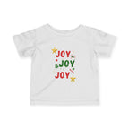 Joy Joy Joy Christmas Infant T-shirt
