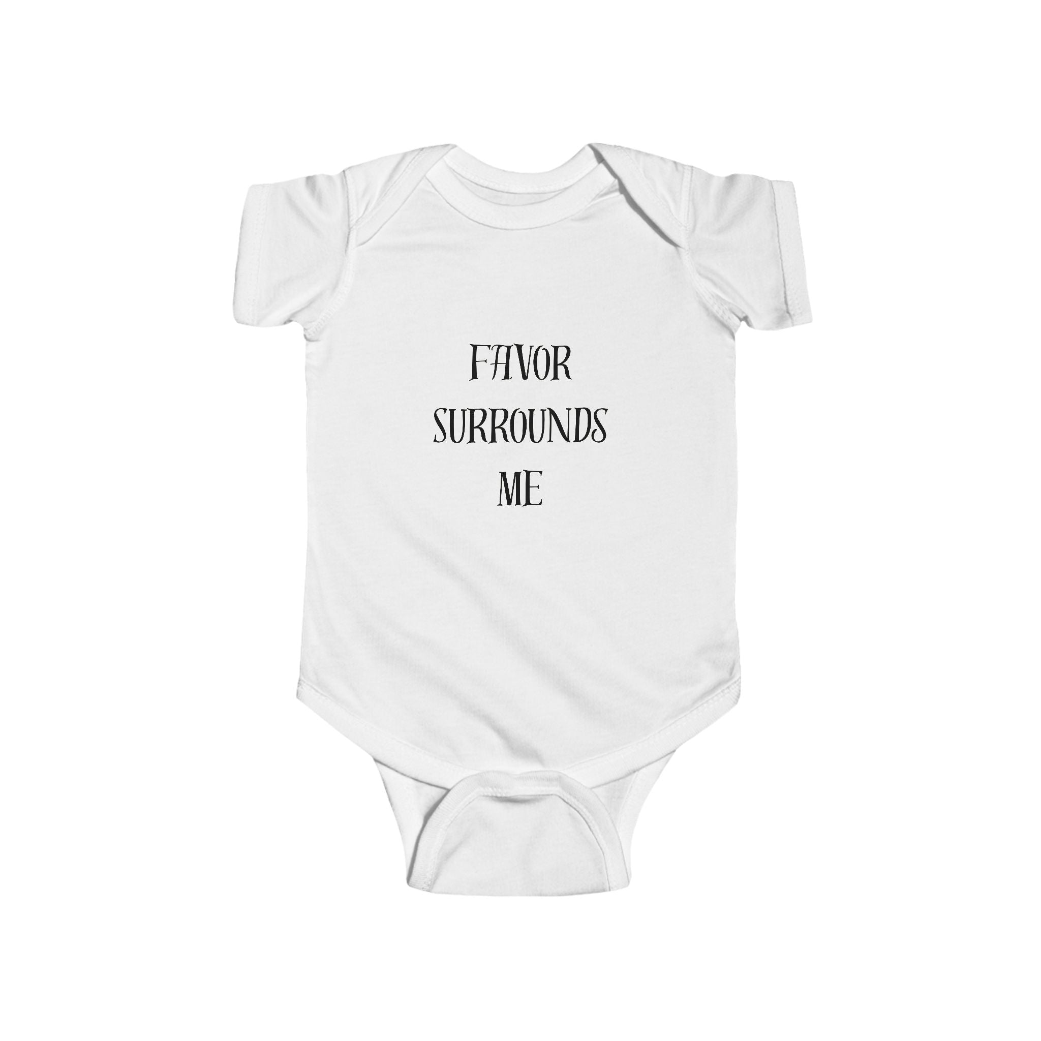 Favor Surrounds Me Infant Bodysuit