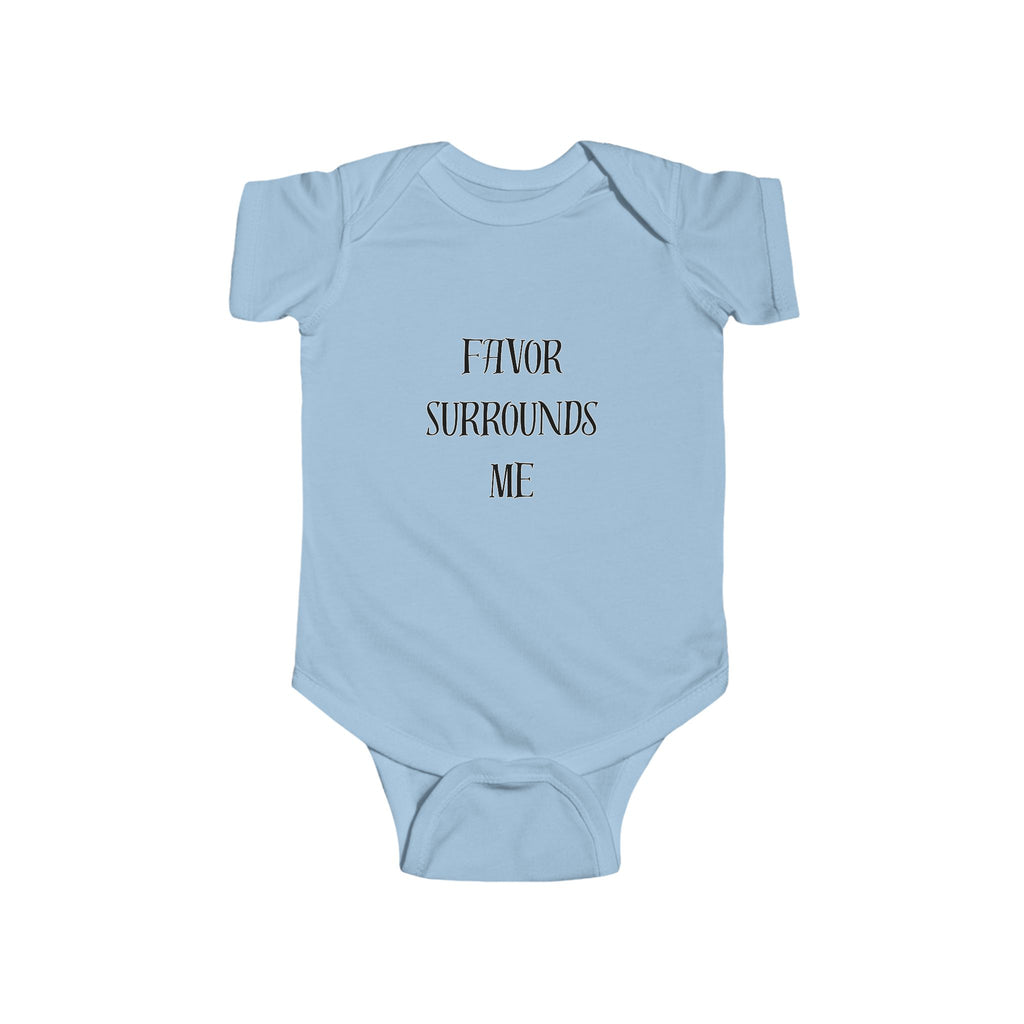 Favor Surrounds Me Infant Bodysuit