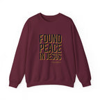 Found Peace in Jesus Sweatshirt
