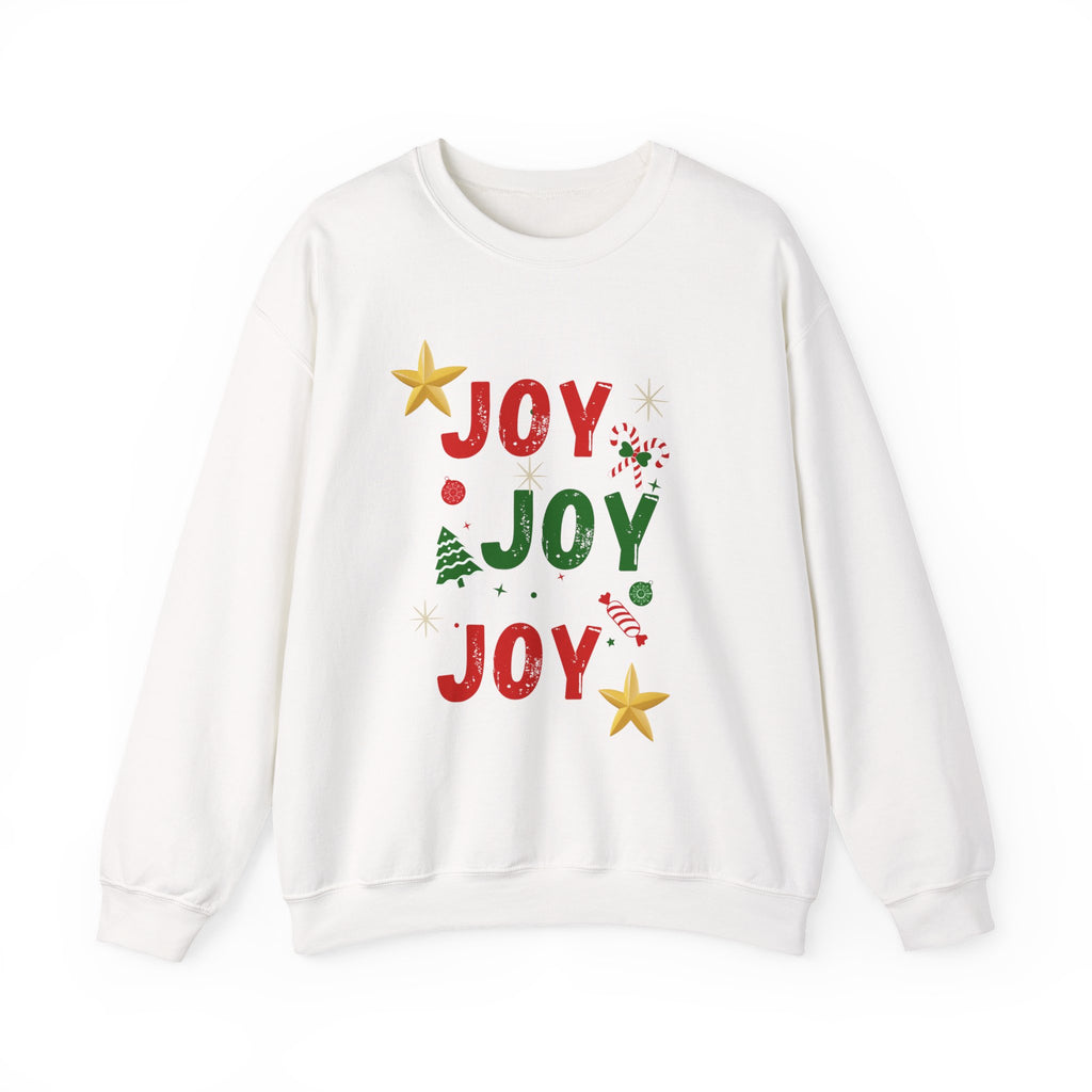 Joy Joy Joy Christmas Sweatshirt