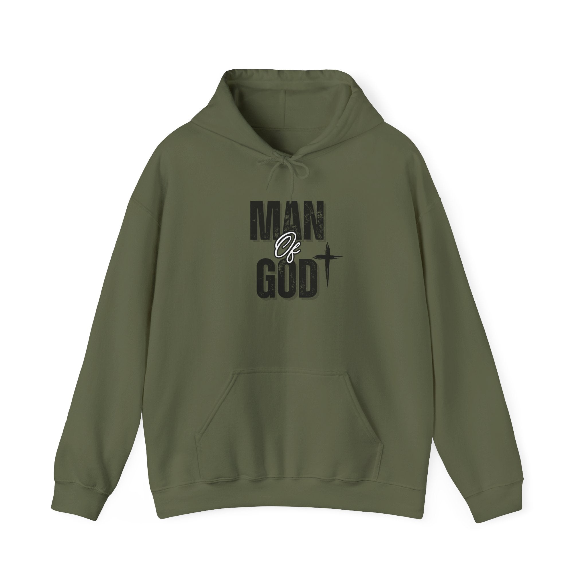 Man of God Christian Hoodie | Faith Graphic Hoodie