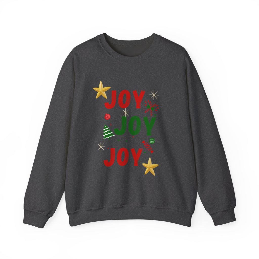 Joy Joy Joy Christmas Sweatshirt