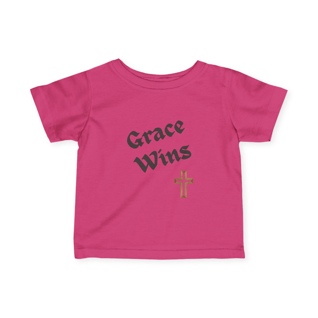 Grace Wins Christian Infant T-Shirt