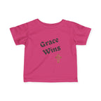 Grace Wins Christian Infant T-Shirt