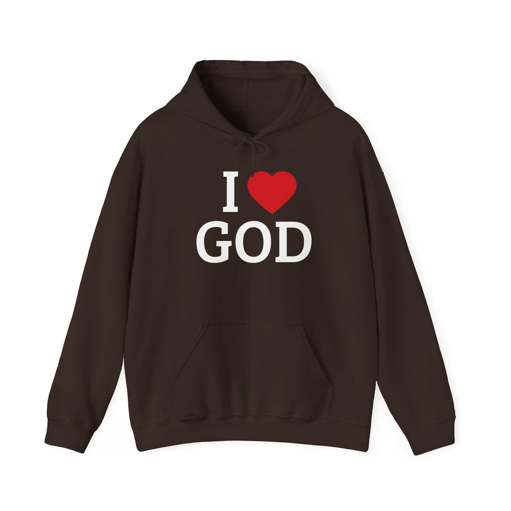 I Love God Hoodie
