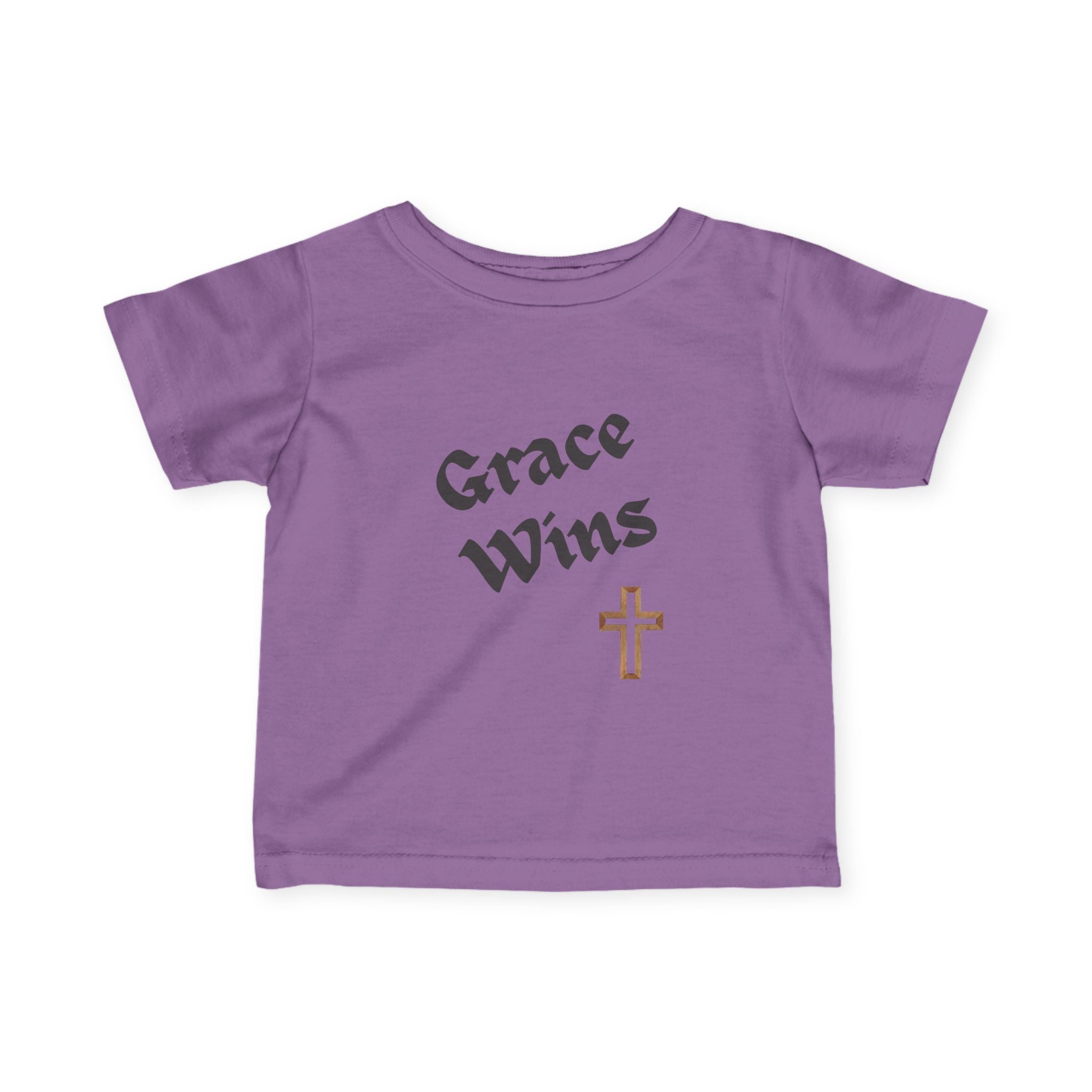 Grace Wins Christian Infant T-Shirt