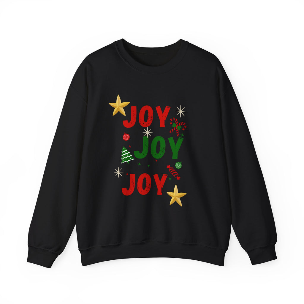 Joy Joy Joy Christmas Sweatshirt