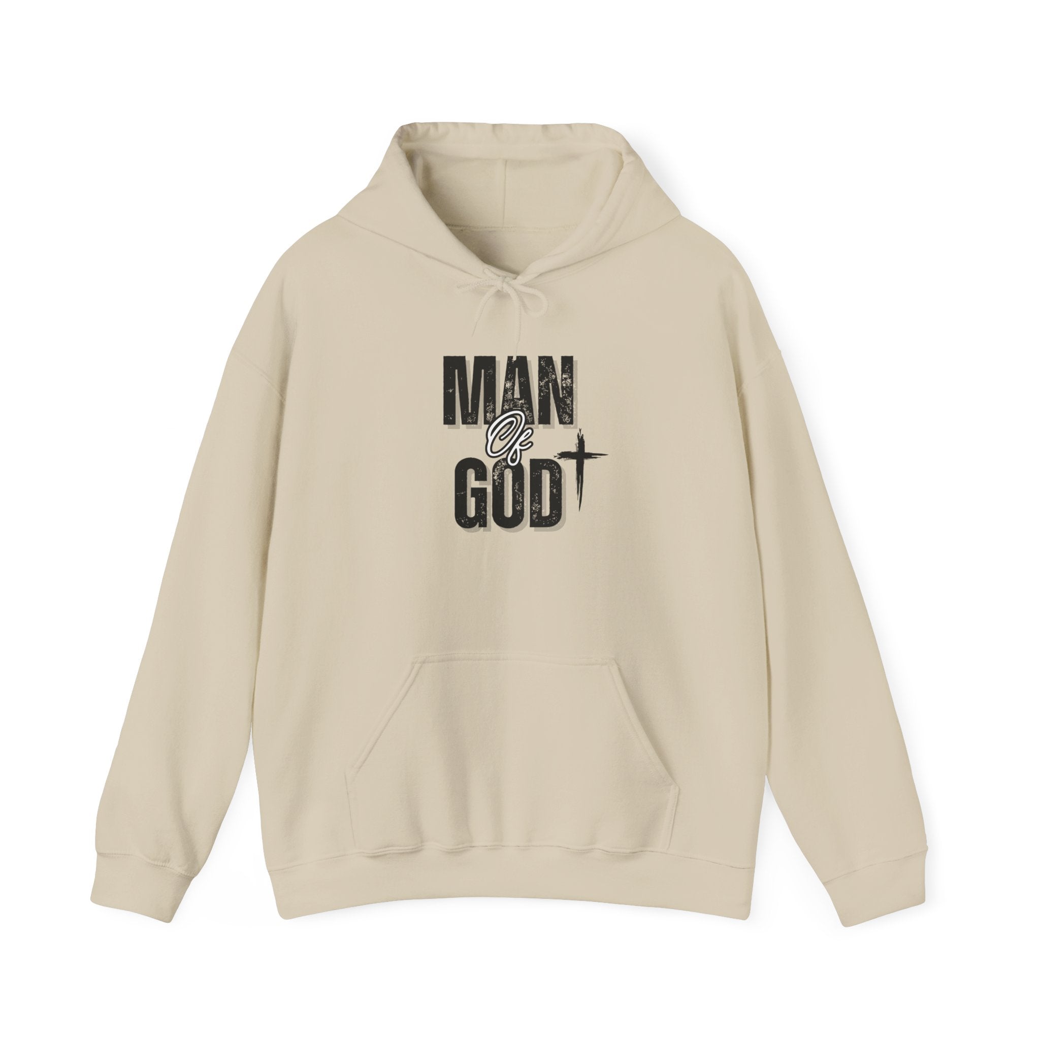 Man of God Christian Hoodie | Faith Graphic Hoodie